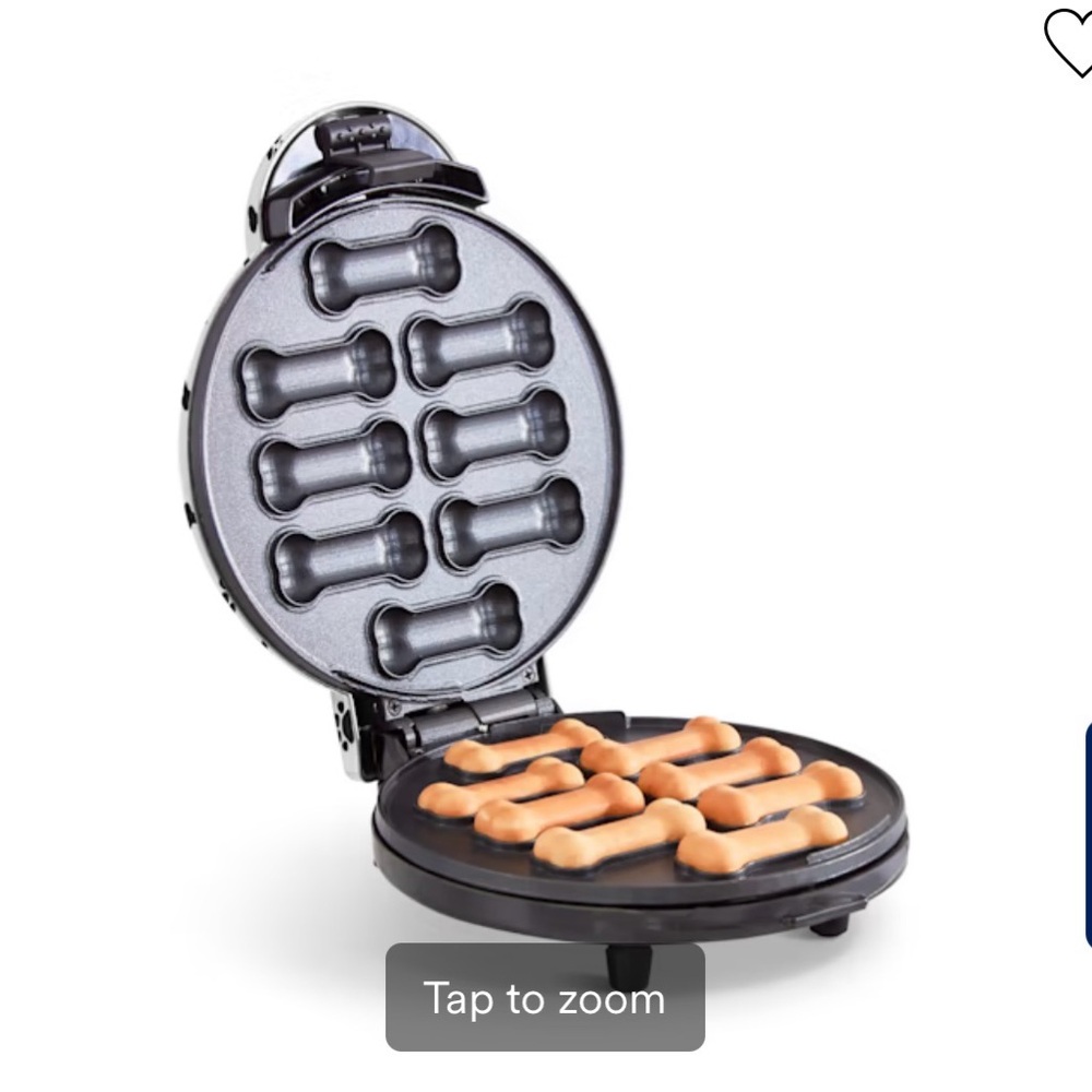 NEW Dog Treat Maker with Black and Silver Finish